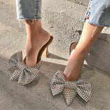 and the United States Super Flash Bow Rhinestone Shiny Wine Glass with High Heel Women's
