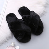 Women's Winter Indoor Cute Korean Version Of Futair Personality With Woolen Cotton Home Dormitory Hairy