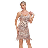 Sequin Lysula Dress Host Fashion Banquet Evening Dress Club