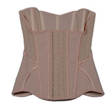 Rubber Mesh Air Breathable Cool Girdew Lumbar Hourglass Abdomen Plus Glum Back Guard Rubber Girdle
