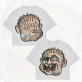 Printing Of Men's T-Shirt Blutosatire Billdog Cotton Oversized