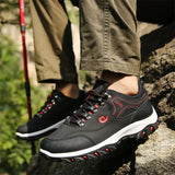 Summer New Men's Low-Top Single Shoes Anti-Slip Travel Shoes Outdoor Leisure Sports Hiking