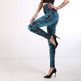 Faux Denim Hip Raise Yoga Colors