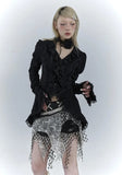 Asymmetric Ruched Sleeve