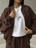 Spring And Summer New Sweet Bow Splicing Short-Sleeved T-Shirt Women's Round Collar Loose Cotton
