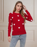 And Winter New Valentine's Day Sweater Women's Design Love To The Girl With The Collar Knitted