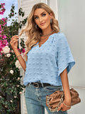 And Summer 2025 New Hot Style Women's Casual Style V Collar Pure Color Fur Ball Jacket