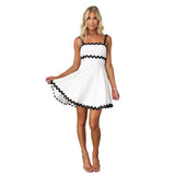 Zingj Summer New Pure And Fresh Sweet Pure Color Sexy Sling Short