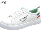 Women Sneakers Fashion Shoes Casual Flats Sneakers Female Fashion Comfort White Vulcanized Platform