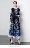 New Women's Dress Dress Oversized Dress Print 100 Folds T-Shirt With T-Shirt Holiday Casual
