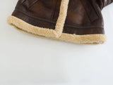 New Double-Sided Fur Loose Fashion Imitation Leather Jacket