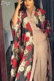 Piece Set Matching Pant Sets Spring Autumn Women's Set Flower Print Long Sleeve Top Pants Suit Two Piece Set Tracksuit