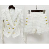 Star Fashion Tuxedo Side Rough Flowers In Autumn And Winter