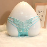 Life Year Hollow Big Butterfly Embroidery Solid Color Hot Fine With Thin Lace Soft Low-Waisted