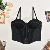 Explosive Women's New Fishbone Lace Sexy Body Jacket Wearing A Small