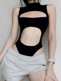 Cogology Store Design Feeling Hottie Hollow Beauty Back-In-Action Sleeveless Thin