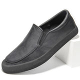 New Baoda 20080 Casual Men's Leather Shoes Working Shoes Spring And Autumn Men's Board Shoes Popular Simple Men's Lefu