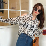 Shirts Women Summer Print Chiffon Bare Shoulder Chic Korean Style Thin Sun-proof New Stylish Womens Tops Breathable