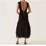 Women's Clothing Explosion Ousted Back Zipper