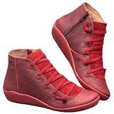 Boots Autumn And Winter New Women's Boots Large Size British Martin Boots Leisure Short