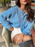 Clothes Autumn Women's Color Dot Splicing Knitted