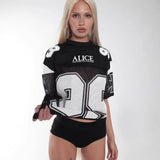 Summer Print Digital Sports Fashion Short Sleeve T-Shirt Women's