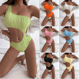2023 New Texture Cloth Sexy Hollow Fit-In Bikini Swimsuit