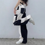 Patchwork Corduroy 90s Cargo PantsOutfit