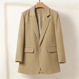 Spring And Autumn New Professional Suit Suit Dress Long-Sleeved Korean Temperament Slim Slimming Small Suit Jacket Female