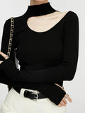 Bottomed Knitted Women's 2025 Autumn And Winter Fashion Comfortable Soft Temperament With A Small New Long-Sleeved
