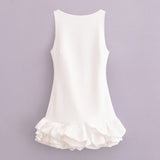 Summer Women's New Fashion Solid-Colored Sleeveless