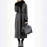 Autumn And Winter Explosion Order Thick Hair, The Female Coat Length Length Quality Coat Is