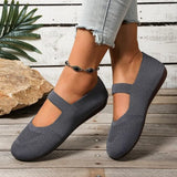 2025 New Women's Shoes Casual Round Head Mother Shoes Socks Soft-Soled Sports Women's