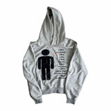 Wind Personality Dark Print Sweater Long-Sleeved Hoodie Hoodie Retro Coat Street Trendy