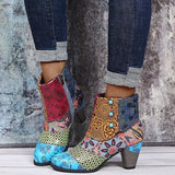2025 Autumn And Winter New British Style Coarse And Martin Boots Women Wish Large Size Water Drill Women Short