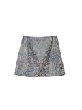 Price Does Not Return] Xixi Autumn Temperament High Waist Half-Body Skirt A Word Ass Short Skirt