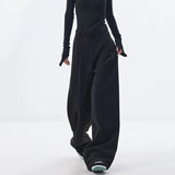 Vintage High Waist Wide Leg Suit PantsOutfit