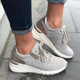 Zingj New Casual Women's Shoes Lace Lace Platform Large Size Single