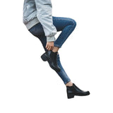 New Short Boots Low-Heeled Martin Boots Women's Boots Autumn Winter New Fashion Small Leather Shoes Round Head Women's