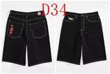 Big Boy Jeans Hip-Hop Cartoon Pattern Embroidered Loose Jeans Men's