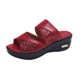 Slopes And Cold Slippers Women's Summer New Squint Fish Mouth Thick Bottom Wearing