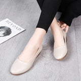 The Autumn Of 2025, The New Women's Single Shoe Slope And Comfortable Pointed Bean Shoes In The Heel Of The Working Mother's