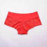 Ice Silk Tangle Lace Side Safety Pants Anti-Walking Trousers Comfortable Hip Mid-Rise Pants