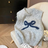 Knit Bow Vest- Outfit
