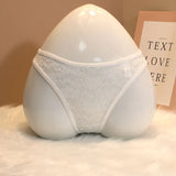 Thongs Solid Color Transparent Sexy New Scarless Temptation Buckle Fine With Ultra-Thin Low-Rise Shorts