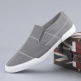 Walk Men's Shoes Low Help Canvas Shoes Men's 2025 New Trend Korean Version Of The Old Beijing Cloth Shoes Pedaling