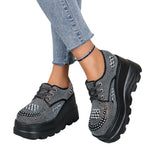 Red Pine Cream Soles Fashion Single-Shoe Women 2025 Spring And Autumn New Pedaled Pedal Pedal Kerfle Shoes