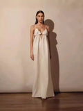 Women's Fashion V-Necked Sling Dress 2025 New Summer Loose Sleeveless Straight Temperament Holiday