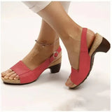 Explosion Of Women's Shoes In The Thick Heel Sandals Direct Wish Heel Shoes