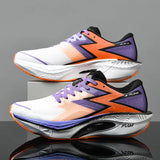 Summer New Men's Shoes Marathon Running Shock-Absorbing Breathable Sports Soft Soles To Increase The Couple's